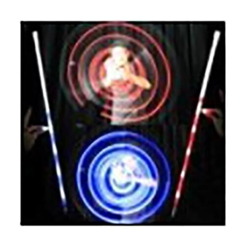 Star Lite Dancing Cane (Folding Deluxe) Blue light/ Red light/Magic tricks/stage magic/Magic Props