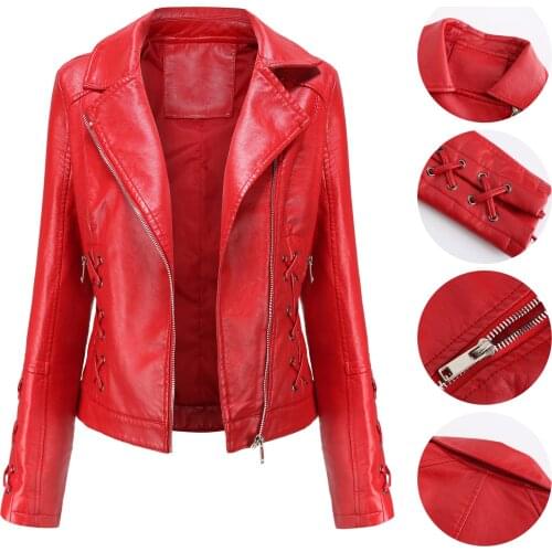 Winter Jacket Women PU Leather Keeps Warm Fashion Long Sleeve Coat Thick Female Women Jacket Female Casual Outwear Dropshipping