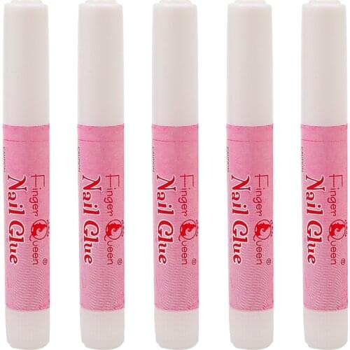 10Pcs Mini Professional Nail Glue Fast-dry Glue Suitable For Natural Nails Decorative Rhinestones Manicure Nail Art Decoration