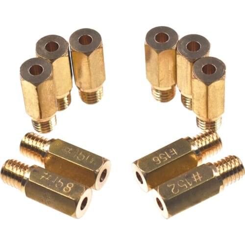 150-170 Set 10 Main Jet for Keihin OKO KOSO PE PWK Carburetor Available