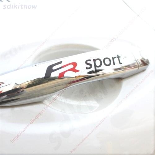 New 4pcs Spain FR Car Styling Sticker Windows Body Sports Decal Auto Styling For Seat Leon Cupra Ibiza Altea Exeo