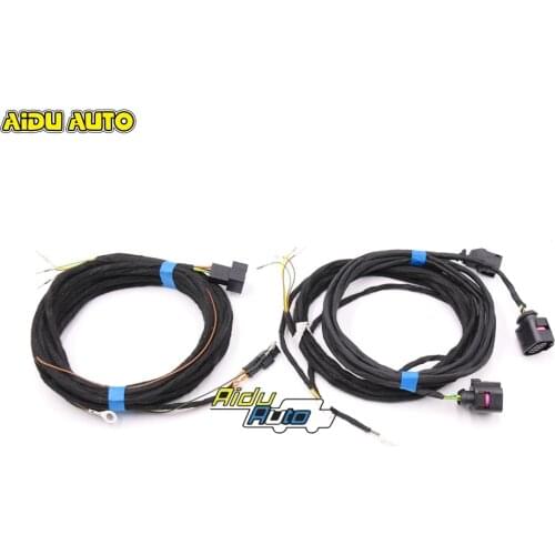 FOR MQB SKODA LHD NEW Octavia 3 MK3 LANE CHANGE SIDE ASSIST SYSTEM Blind Spot Assist Wire cable Harness