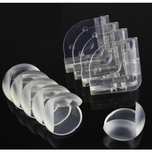 Edge Protection Cover Children Anticollision Edge & Guards New 4pcs/lot Child Baby Safety Silicone Protector Table Corner