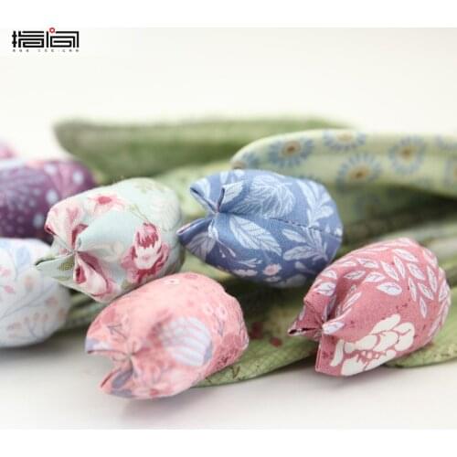 Creative diy handmade bouquet decoration non-embroidered kit tulip valentine gift