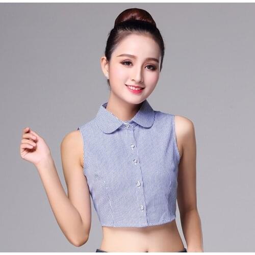 Fashion Detachable Collars False Collar Ladies Stripe Fake Collar Decorative Neck Tie Women Necktie Gift