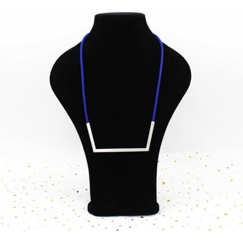 2021 New cCopper Geometry U Shape Simple Temperament Fashionable Lady Necklace Accessories