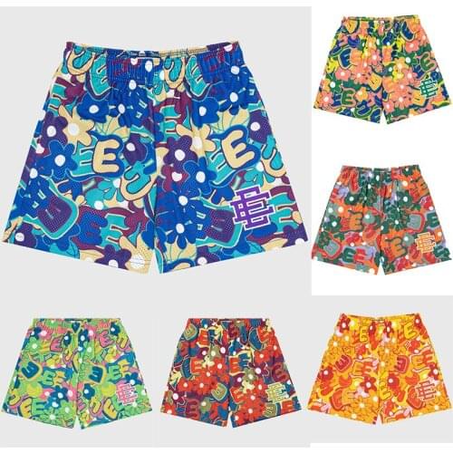 Eric Emanuel EE Basic Short NEW YORK CITY SKYLINE 2021 new mens fitness exercise shorts breathable mesh casualjogging shorts
