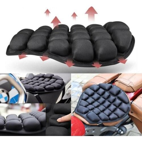 Universal Motorcycle Seat Cushion Pressure Relief Ride Seat Motorcycle Seat Air Pad for Cruisers bobber sportster 48 cafe racer