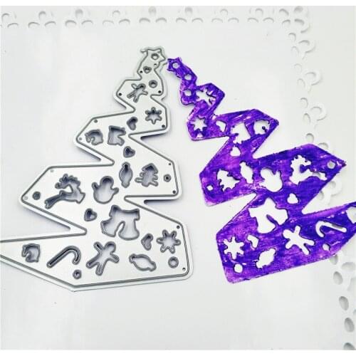 Die Cutting dies Easter tree metal craft paper die Scrapbooking/DIY Embossing mould Easter New Year