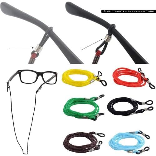 1 Pcs Glasses String colorful Nylon Cord Eyeglass Holder Neck Eyewear Sunglass Belt Glasses String H8E3