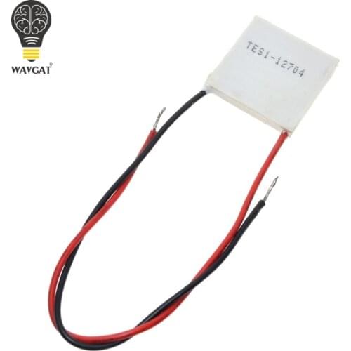 1pcs Tec1 12704 12v 4a Tec Thermoelectric Cooler Peltier (tec1-12704) 30x30x3.3mm