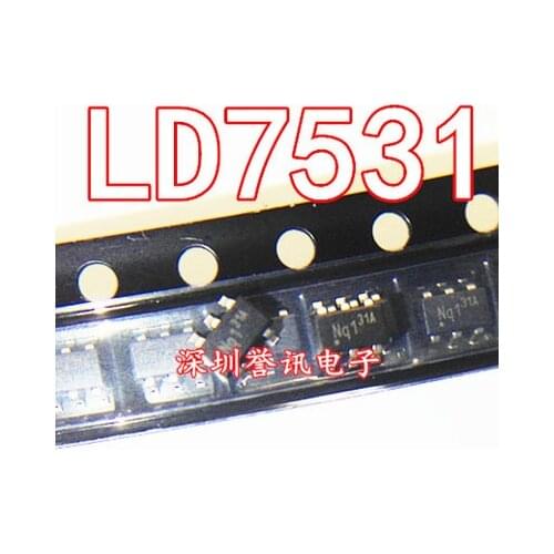 10pcs LD7531AMGL SOT-23-6 LD7531 SOT-23 SOT23-6 31A 31R LCD power management chip