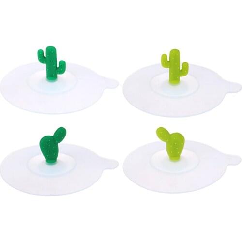 10cm Anti-dust Silicone Leakproof Cup Lids Bowl Cover Cup Seals Glass Mugs Cap Heat Resistant Reusable Kitchen Sealed Cover