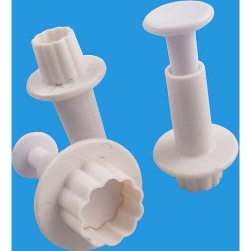 3PC Hydrangea Fondant Cake Decorating Sugarcraft Plunger Cutter Flower Style