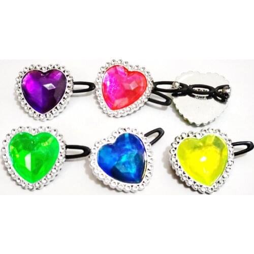 80 pc Plastic Gem Hair Clips Girl kids vending Bag Pinata Filler Supply Novelty Birthday Party Favors Gift Toy wholesales