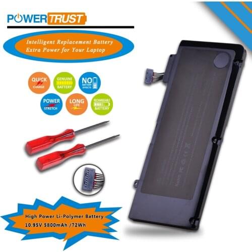 A1322 Laptop Battery for Apple Macbook Pro 13 Inch A1278 Bateria 2012 2011 2010 2009 Version MB990LL/A MB991ll/A MC374ll/A