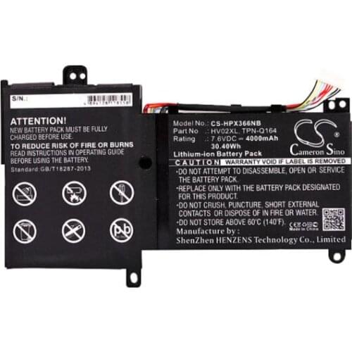 Cameron Sino 4000mAh battery for HP Pavilion X360 11.6 Pavilion X360 11-K K013CL K064NR 796219-421 796355-005 HSTNN-LB6P