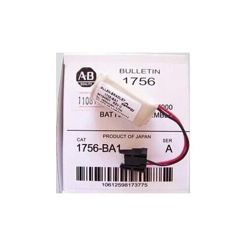 For Allen Bradley Control Logix PLC Battery 1756-BA1 1756-L1 1756-L1M1 1770-XYC/A 1770-XYB CPU Battery+Plug Free Tracking