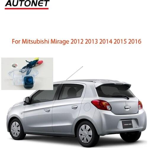 Autonet HD 1280*720 Fisheye Rear View Camera For Mitsubishi Mirage 2012 2013 2014 2015 2016 Car Vehicle Parking Accessories