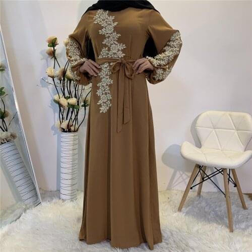 Dubai Turkey Muslim Fashion Women Hijab Dress Islam Caftan Marocain Dresses Vestidos Clothing Robe Musulman Eid Mubarak Abaya