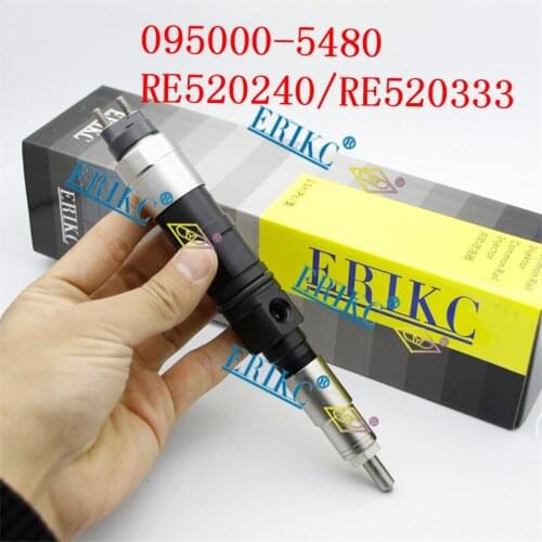 ERIKC 095000-5480 Common Rail Injector Assembly 0950005480 RE520240 RE520333 for Denso Accessories