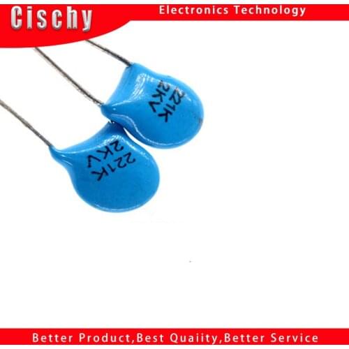100PCS 2KV 221K 220pF 2000V Ceramic capacitors