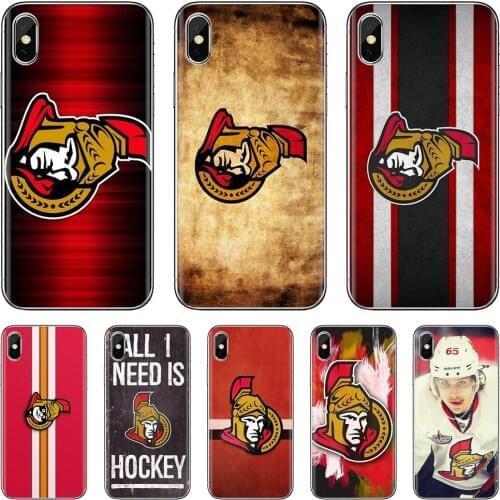 Team-Logo-C-Ottawa-Senators-Hockey For Xiaomi mi Redmi Note 3 4 4X 5 6 7 8 8t 9 9s 9t 10 pro lite Phone Covers