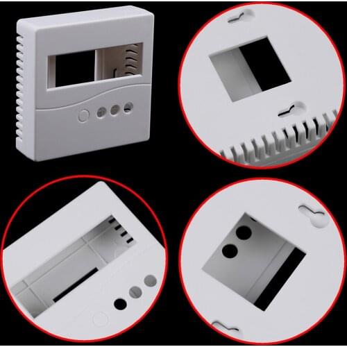 New Project Box Enclosure Case For DIY LCD1602 Meter Tester With Button 8.6x8.6x2.6cm 86