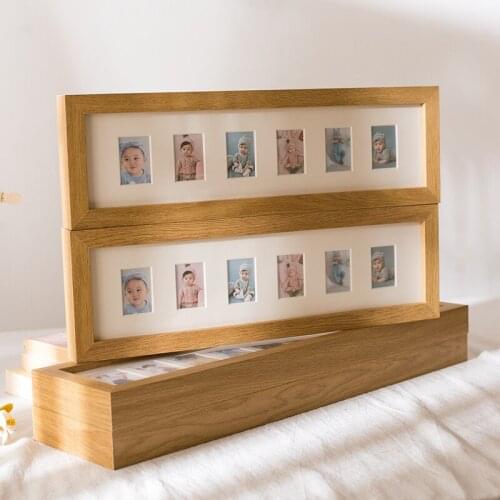 Creative Commemorative Photos Frame Wooden Frames Wooden Photo Canvas Home Furnishings Art Canvas Diy Poster For Kids