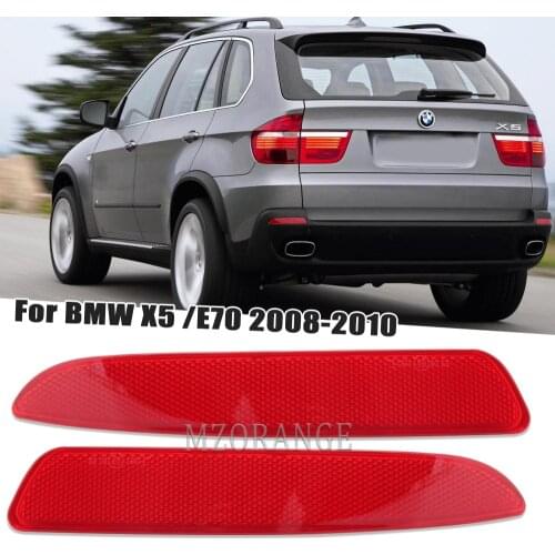 MZORANGE Rear Bumper Light For BMW X5 E70 LCI Tailllight Fog Warning Lamp 63217158949 Left/Right Side Rear Reflector Lamp