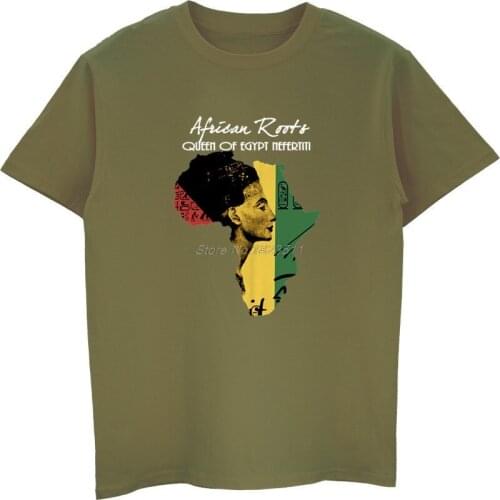 Fashion Casual Men T-shirt Africa T-shirt, African Map, Black History, Rastafari, Reggae Cotton Shirt Hip Hop Tees Tops Harajuku