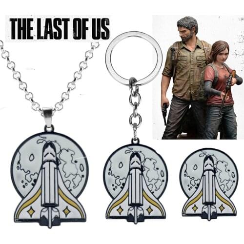 Game The Last Of Us 2 Necklace Fashion Jewelry Set Firely Airplane Pendant Keychain