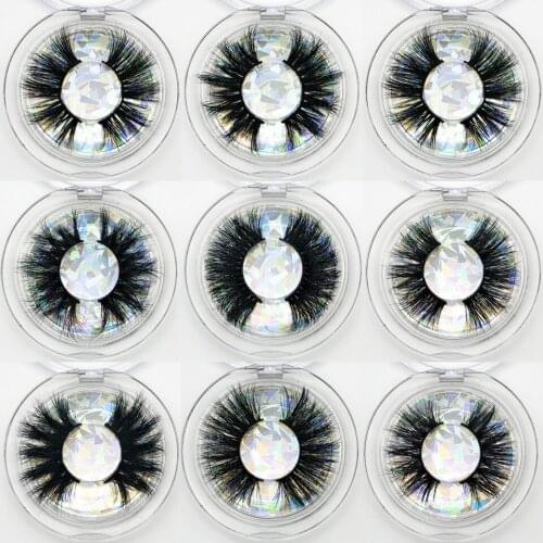 Makeup False Eyelashes 3D Mink Lashes Beauty Thick 25MM Mink Lashes Soft Eyelashes Packing 5D Mink Lashes Eyelash Extension