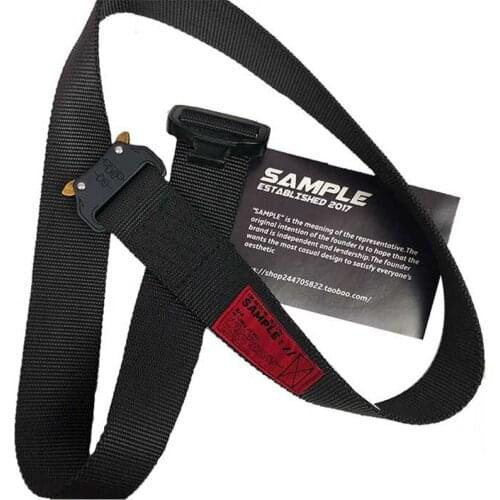 A variety of functions belt Nylon Belt Man/Womans Military training belt Leisure Canvas student belt