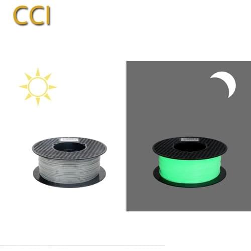 3d printer filament noctiucent pla 1.75mm printing material luminous color luminescent filament 1kg purple green blue