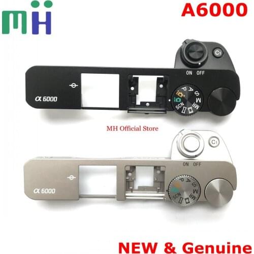 NEW A6000 Top Cover with Dial Mode Power Switch Shutter Release Button For Sony ILCE-6000 ILCE6000 Alpha 6000 Camera Repair Part
