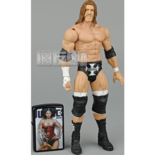 Limited! 17CM High Classic Toy Super Movable Wrestler HHH action figure Toys