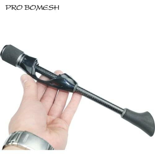 Pro Bomesh 1Set 46.5g 50g Spinning Reel Seat Handle Kit DIY Trout Fishing Rod Ice Fishing Rod Component Accessory