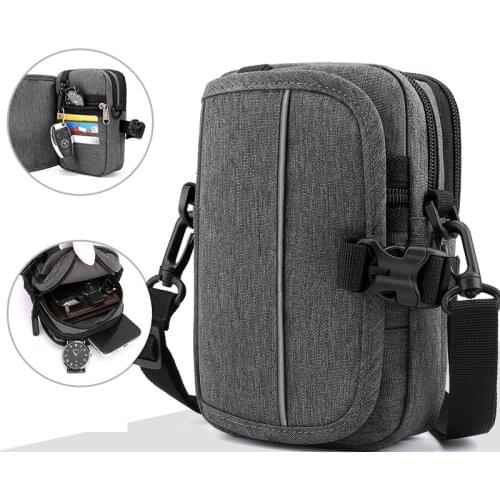 Mini Waist Pack Men Sports Phone Pouch Casual Crossbody Bag Men Belt Pack 2020 New Fashion Clutches Pouch Male Shoulder Bags