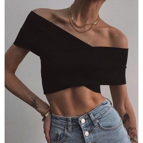Sexy Satin Silk Crop Top Cotton Sleeveless Camisole Women Summer Casual Tank Feminino Strapless Cross Tops Fashion Streetwear