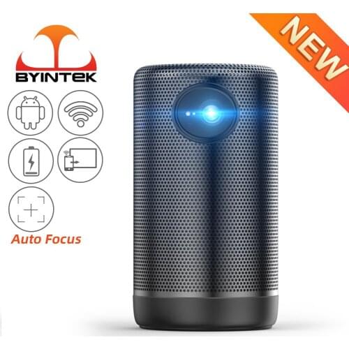 BYINTEK P30 Mini DLP Smart Android Wifi Display Pocket Portable Full HD 1080p TV LED Video Projector for 4K Smartphone