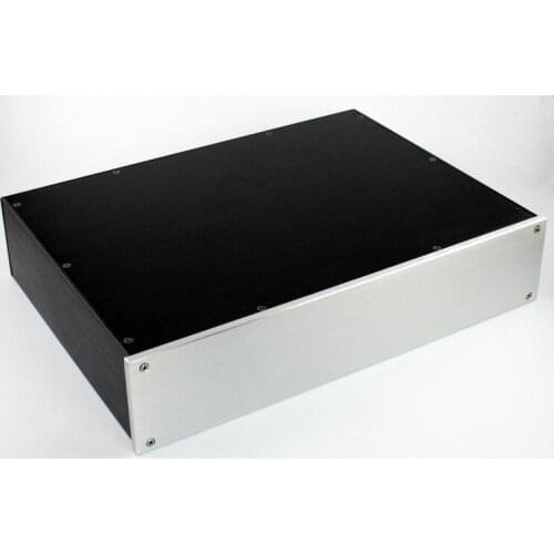 WA47 Full aluminum amplifier chassis / Pre-amplifier / DAC Decoder housing / AMP Enclosure / case / DIY box (425*92*310mm)