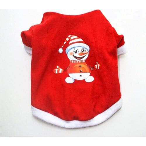 Xs Yorkshire Terrier Clothes Ropa Perro Hundepullover Dachshund Dog Clothes Fleece Pet Xmas Costumes Winter Coat Clothing Puppy