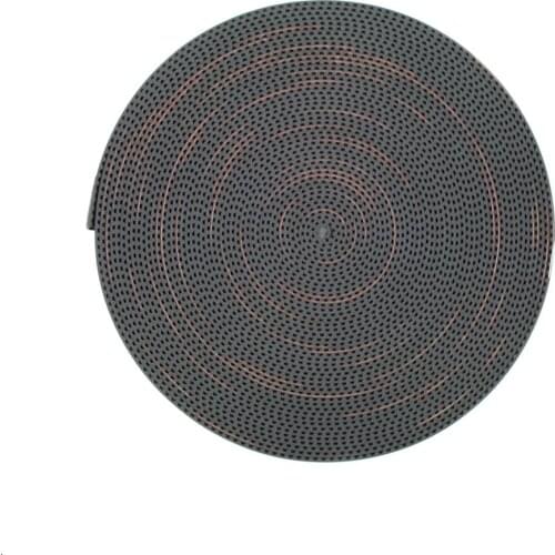 3D Printer Parts Accessory 5m/l10m GT2 6mm Open Timing Belt Width 6mm GT2 Belt Rubbr Fiberglass Cut to Length for 3D Printer
