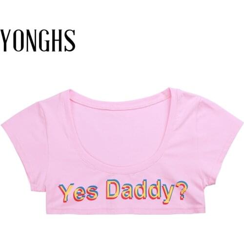 Women Girls Lingerie Tank Top for Sex Fashion Short Sleeve Stretchy Cotton Letter Printed Summer Crop Tops Short Tees Bra Blouse