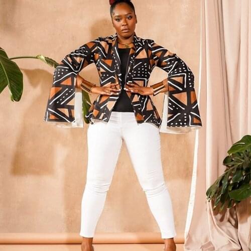 African Tops For Women Dashiki New Style Spring Autumn Clothes Fashion Traditional Africaine Femme 2021 Africa Clothing