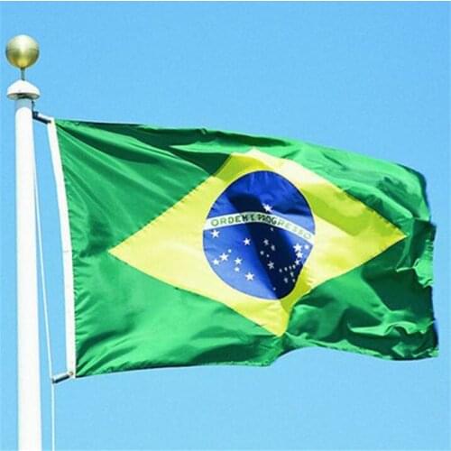 3x5 FT Large Brazil National Flag Home Decor Polyester The Federative Republic of Brazil Brazilian Banner 90cmx150cm