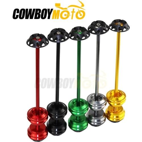 Black Gold Red Motorcycle Front Axle Fork Wheel Protector Crash Sliders Falling Protection For Kawasaki Z750 Z800 Z1000 Z1000SX