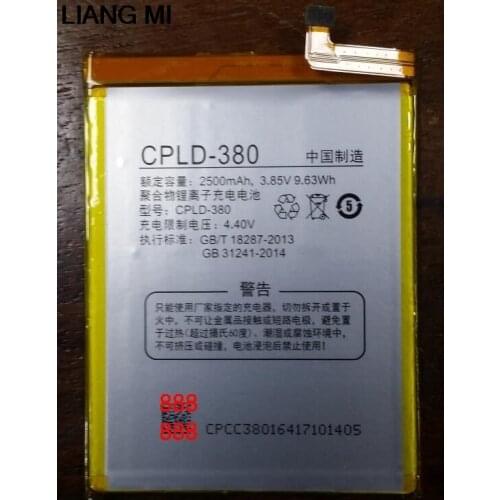CPLD-380 cell phone battery For Coolpad Torino R108 E502 Coolpad Modena 2 Mobile phone Batteries with Tools
