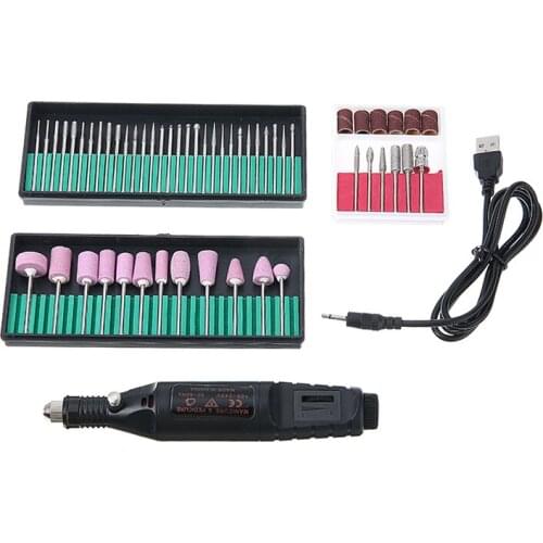 Electric Nail Drill Machine Set Manicure Machine Nail Art Pen Pedicure Nail File Nail Art ToolElectric Nail Polisher Machine Kit